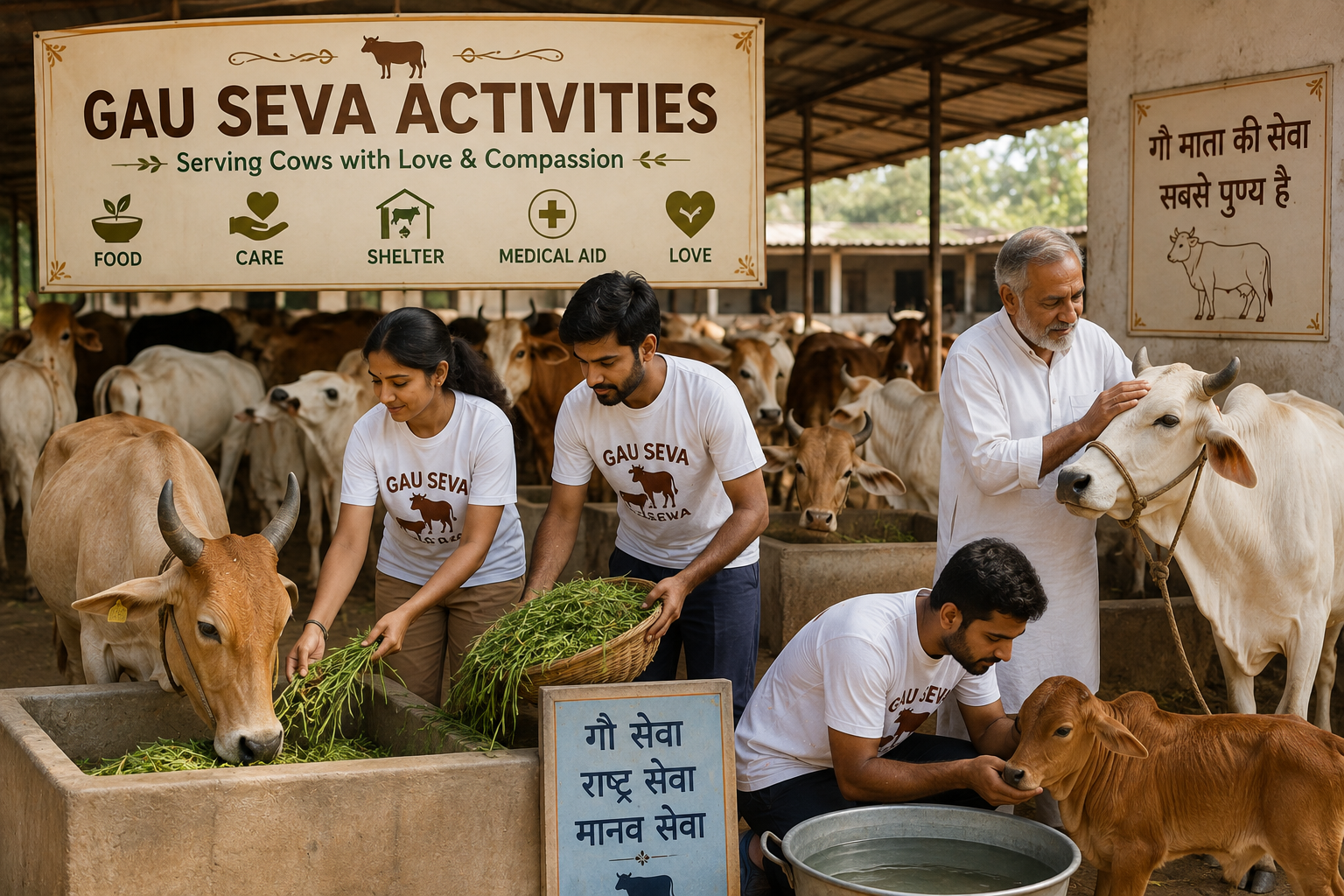 Serving & Protecting Cows in India 